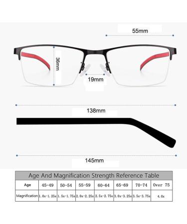 Buy Riccie Phototropic Sunglasses for Men - Metal Frame Aspherical Resin Reading Glasses Diopter +0.25 to +3.0 | Perfect for Outdoor Use | International Shipping - Buy Online on GoSupps.com