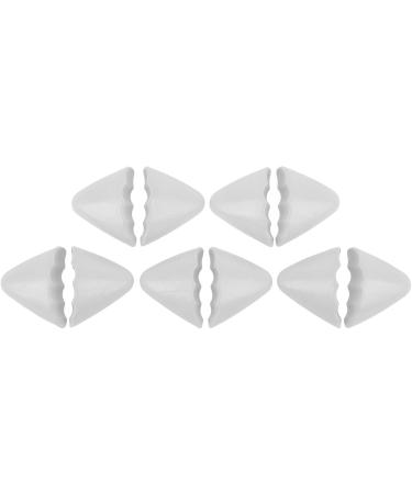 5 Pairs Toe Inserts - Soft PU Foam Fillers for Big Loose Half Size Shoes - Versatile Grey Toe Support - Buy Online on GoSupps.com