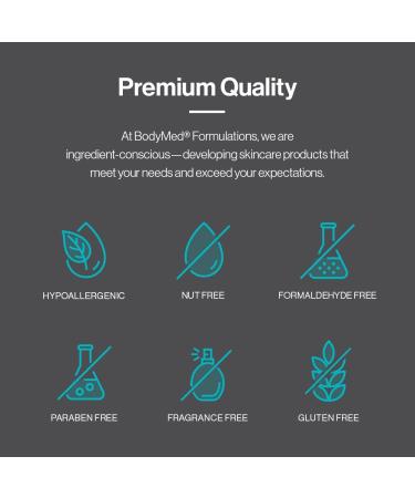 BodyMed Formulations Massage Lotion 8 oz - Fragrance-Free, All-Natural, Arnica Extract & Jojoba - Non-Staining, Hypoallergenic & Paraben Free - Buy Online on GoSupps.com