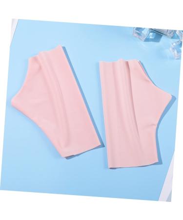 Housoutil 1 Pair Ice Silk Nail Gloves Toilet Flush Handle Sun Fingerless Gloves Ceramic Toothbrush Holder Nail Lamp Gloves Nail Building Gel Sun Gloves Nylon Anti Gloves Uv Miss Pink - Buy Online on GoSupps.com
