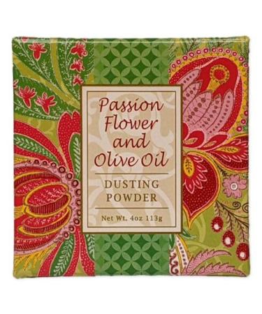 Greenwich Bay Passion Flower Olive Oil After-Bath Body Dusting Powder 4 oz. - DF Store