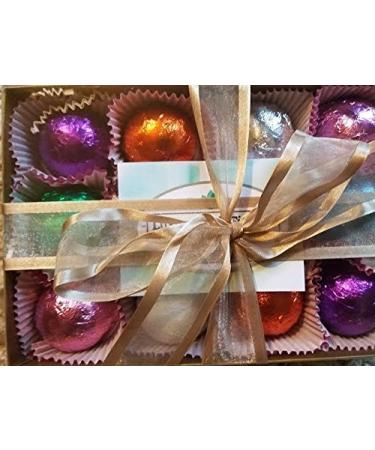 Spa Pure Luxury Bath Bombs: Bath Bomb Gift Set with 12 bath bombs - 1.6 oz each foil wrapped  ultra moisturizing  makes a nice gift