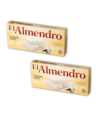 El Almendro - Le pack comprend 2 Turr n de Coco - Coco Nougat 200 gr Qualit supr me