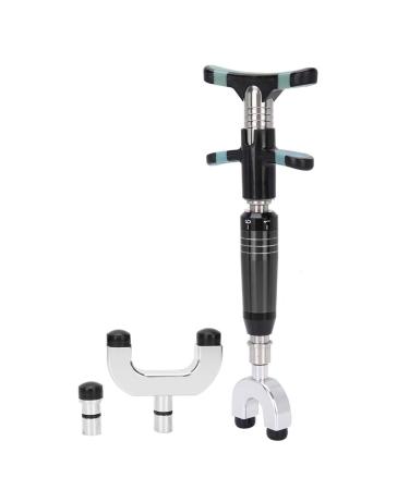 Portable Back Massage Tool & Vertebral Adjustment Kit - Cervical Therapy - Multi-Purpose (Black) - Buy Online on GoSupps.com