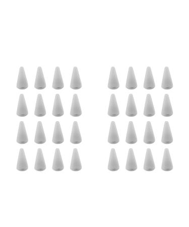 Vereen 32Pieces Nail Rhinestones Picker Replacement Tips for Nail Dotting Pen to Pick Up Nail Gem Jewelry Replacement