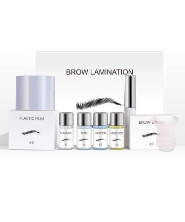 Eyebrow Lamination Kit | KINDD Brow Lamination Kit | Professional DIY Perm Kit for Instant Eyebrow Lift | Wake Up Fuller Feathered Eyebrows | Ideal for Home & Salon Use