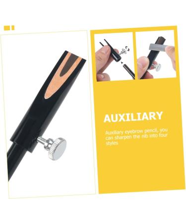 MAGICLULU Eyebrow Sharpening Tool Brow Pencil Sharpener Makeup Pen Sharpener Cosmetic Pencil Sharpener Pencil Sharpeners Handheld Kid Tools Child Double Aluminum Alloy Cosmetics - Buy Online on GoSupps.com