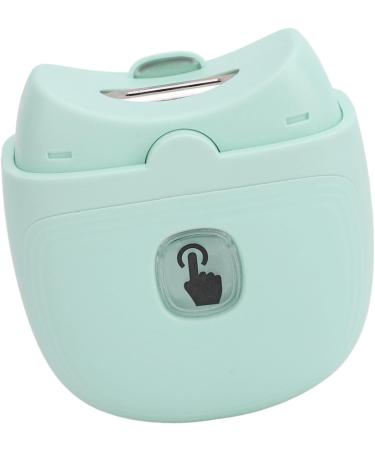 Electric Nail Clipper Safe ABS Stainless Steel Rechargeable Nail Clipper for Travel (Matcha) - Buy Online on GoSupps.com