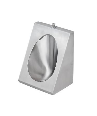304 Stainless Steel urinals Induction Wall-Mounted Drainage Public Toilet urinals Square Wall-Mounted Men's urinals Bathroom Accessories for Homes Hotels Schools