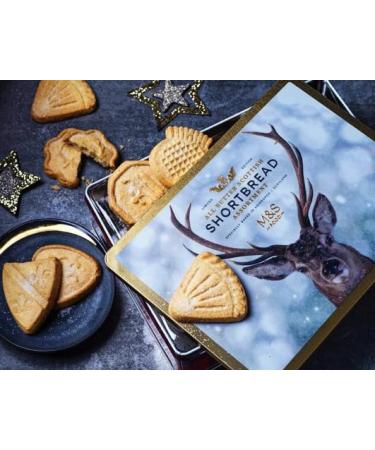 Marks and Spencer All Butter Scottish Shortbread Assortment 650g (Blue Stag) - Buy Online on GoSupps.com