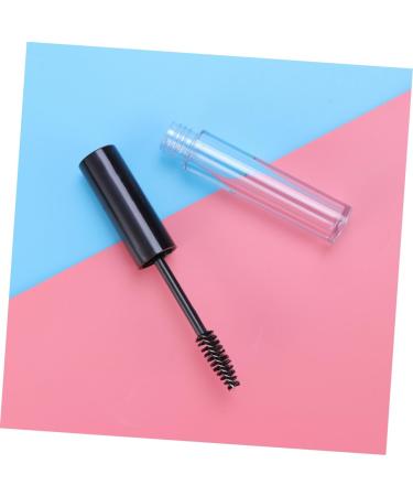 NULYLU 10 Pcs Empty Tube Eyelash Serum Bottle Castor Oil Lash Serum Storing Eyelash Cream Funnel Black - Buy Online on GoSupps.com