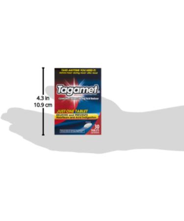 Tagamet Acid Reducer 200mg - 30-Count Tablets | Fast Relief from Heartburn - Buy Online on GoSupps.com