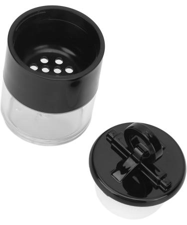 Verdant Touch Loose Powder Empty Box Portable Mini Loose Powder Empty Box with Flocking Puff Mushroom Shape Plastic Makeup Powder Container - Buy Online on GoSupps.com