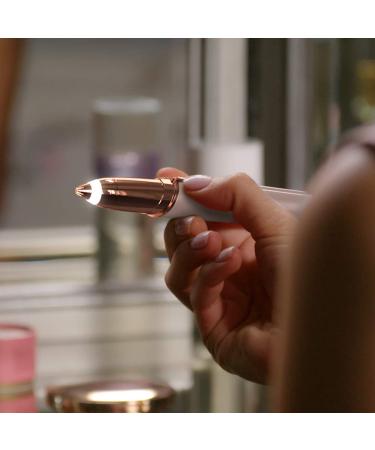 Finishing Touch Flawless Next Gen Brows Eyebrow Hair Trimmer - Rechargeable White - Buy Online on GoSupps.com