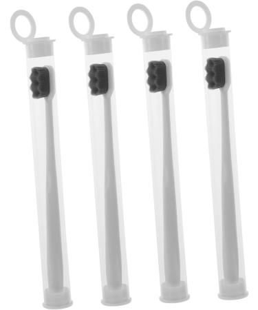 Partykindom 16 PCS Soft Toothbrush Set - Aesthetic Travel Toothbrush for Kids & Adults Soft Bristles Foldable Round Tube - Buy Online on GoSupps.com