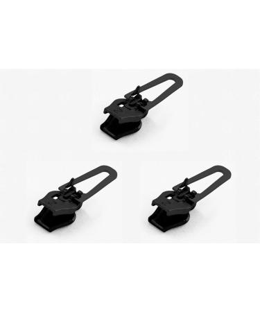 ZlideOn Zipper Replacement 3 Pack - Black Large Instant Zipper Slider | International Shipping Available - Buy Online on GoSupps.com