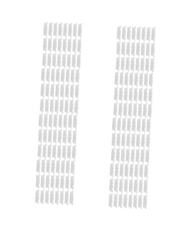 FRCOLOR 800 pcs Razor Blade Platinum Coated Blades Face Cutter Razor Shaving Blades rasuradoras para Hombres Blades for Shaving Surface Coating: Chrome and Man fold Straight