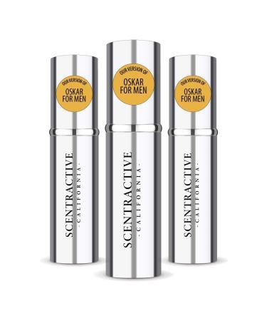 CA Perfume Impression of O. De La Renta Oskar For Men Replica Version Fragrance Dupes Concentrated Long Lasting Eau de Parfum Spray Refillable Atomizer Bottle 0.17 Fl Oz/5ml-X3 O DE LA RENTA OSKAR IMPRESSION 0.51 Fl Oz (Pack of 1)