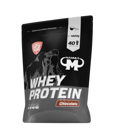 Mammut Nutrition Whey Protein Chocolate Whey Protein Protein Shake 1kg (1 pack) Chocolate 1 kg (1 pack) - Buy Online on GoSupps.com