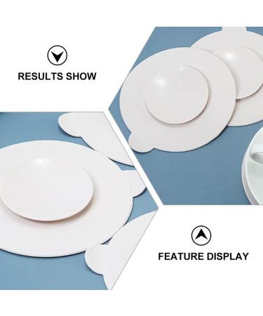 Toyvian 3Pcs Silicone Trivets Set - Non-Slip Suction Pad Replacement for Baby Bowls, Children's Placemats, Coasters - Ideal for Infants and Toddlers - Buy Online on GoSupps.com