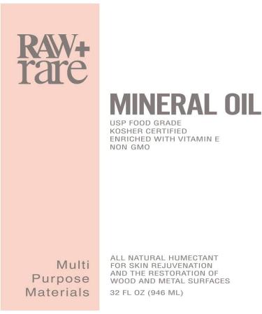 32 oz Food Grade Mineral Oil for Cutting Boards, Butcher Blocks & Kitchen Tools - Vegan and Safe for Wood/Bamboo - by Raw Plus - Buy Online on GoSupps.com