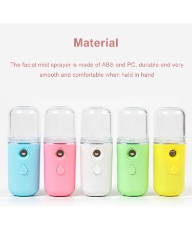 Nano Facial Mister Facial Mist Sprayer USB Recharging Handheld Face Steamer for Skin Care Moisturizing Hydrating Blue 30ML - Buy Online on GoSupps.com