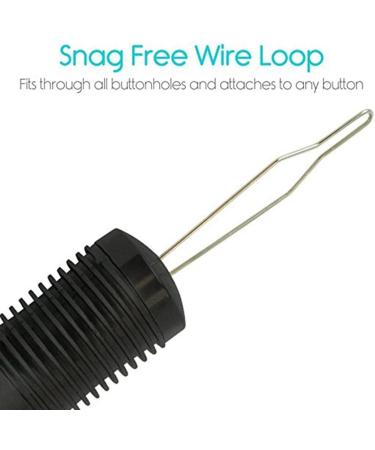 2 x Button Hooks & Zipper Dressing Aid | Arthritis Assistance Set - Black | Shop Internationally - Buy Online on GoSupps.com