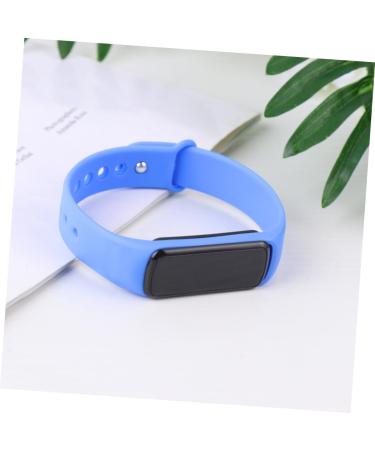 Buy Yardwe Kids' Smart Digital Watch - Safe Arm Bands & Fitness Tracker - Blue Intelligent Bracelet for Children - Buy Online on GoSupps.com