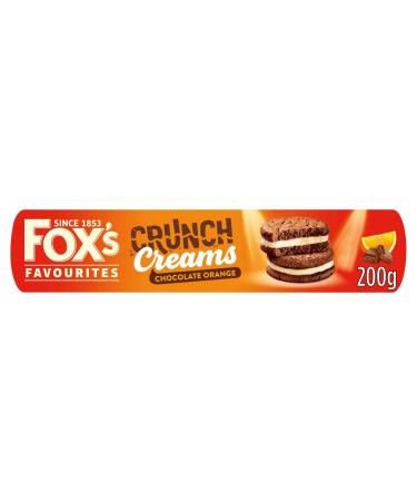 Fox's Crèmes croustillantes au chocolat et à l'orange 200 g