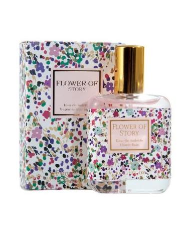 Flower Story Girl Student Perfume Fruit Fragrance Fresh Fragrance Fresh Natural Lasting Eau de Toilette 1 Fl Oz (30 Happy flower rain) 0.98 Ounce (Pack of 1) Happy flower rain