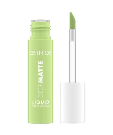 Catrice Catrice Deep Matte Liquid Eyeshadow #040 Green Long Lasting Express Result Highly Pigmented Vegan Waterproof No Microplastic Particles No Nanoparticles Pack of 1 (3ml)
