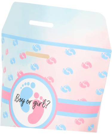 HOMSFOU 60 Pcs Blue Goodie Bags Popcorn Gift Kids Goodie Bags Gift Wrapping Bags Aunt and Uncle Pregnancy Announcement Boy Gift Bag Shower Favors Bag Boy Girl Pack Paper - Buy Online on GoSupps.com