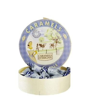 Caramels d'Isigny Isigny Caramels - Salted Butter Caramels - 75g Camembert Box - Normandy Products