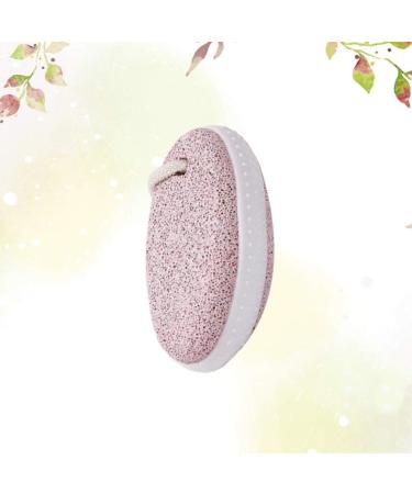 Exceart Pumice Stone Pedicure Tool | Hard Skin Callus Remover & Foot File for Soft Feet | Natural Pink Foot Peeling Treatment - Buy Online on GoSupps.com