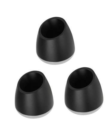 Alipis 3st razor brush shaver holder men shaver metal clips shaver razor shave shaving rack stands for safety razor toothbrush holder man two-colored mediumx3pcs