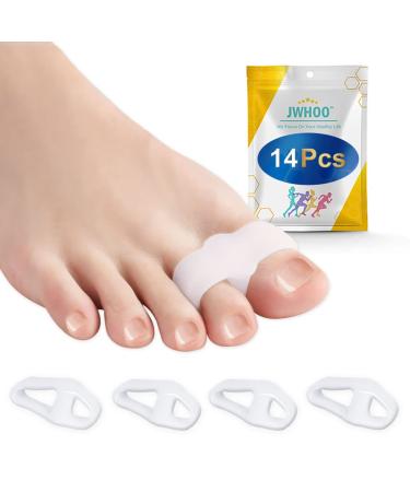 Bunion Corrector for Women Men Toe Separator Stretchers(14 Pack) Gel Toe Spacers Hammer Toe Straightener with 2 Loops Bunion Relief Big Toe Alignmen Prevent Overlapping Toes Corns and Blisters - Buy Online on GoSupps.com