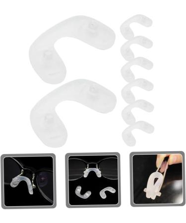 Lurrose 8 St Nose Pads for Glasses | Anti-Slip Replacement Caps & Cushions for Sunglasses & Optical Glasses - International Shipping Available - Buy Online on GoSupps.com