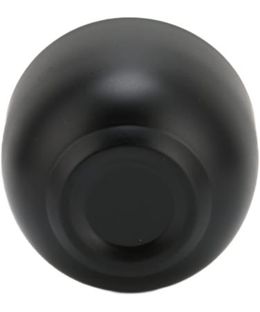 AMONIDA Black Stainless Steel Shaving Bowl - Anti-Slip Travel & Home Shaving Bowl - Buy Online on GoSupps.com
