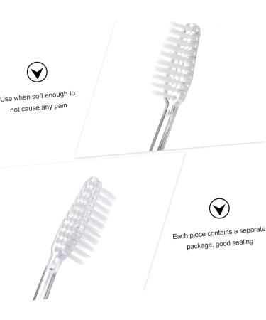 Minkissy 150 PC Disposable Toothbrush Set - Soft Bristles for Camping Travel & Hotel Use | Medium Handle & Gum Care - Ideal for Children & Adults - Buy Online on GoSupps.com