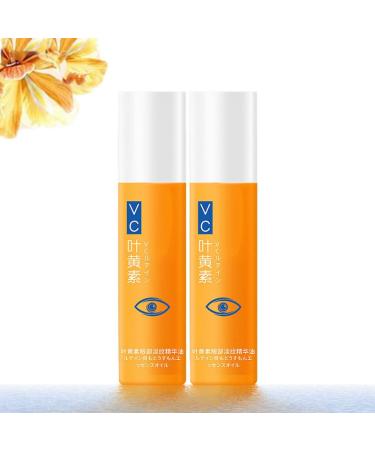 Generisch Lutein Eye Wrinkle Essence Oil Lutein Augens rum Oil Eye Lifting Booster Lutein Essence Oil Lutein Augens rum Against Eye Bags und Dark Circles - Hydrate and Nourish the Skin (2P)