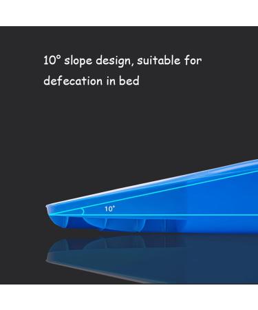 Bedpan with Lid Bedpan for Toilet Thick Stable Plastic Toilet Bowl Hospital Home Bed Pan for Elderly Patient Bedridden (Color : B) - Buy Online on GoSupps.com