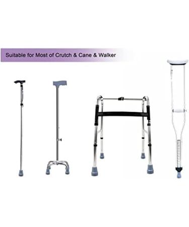 TKOWTB Crutch Tips 3/4Inch Heavy Duty Non-Slip Rubber Cane Tips Replacement Cane Foot Caps Crutch Pads 12 PCS - Buy Online on GoSupps.com