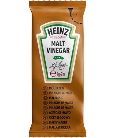 Heinz Malt Vinegar - Tangy Flavor Elevating Your Dishes - Convenient Single-Serve Packet for On-the-Go Zestiness - 100 Sachets Pack of 100 - Buy Online on GoSupps.com