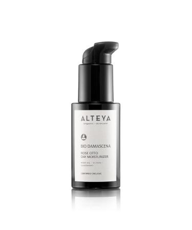 Alteya Organics Day Moisturizer Certified Organic Skin Care 1.7 Fl Oz/50 mL Bio Damascena Award-Winning Face Cream With Organic Bulgarian Rose Oil