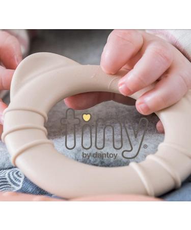 Dantoy Bei ring Baby Toys & Teether - Eco-Friendly Bioplastic Dental Aid from Denmark (Koralle/Beige) - Buy Online on GoSupps.com