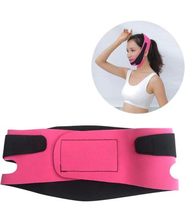Mask Small V Face Facial Slimming Mask Reducing Double Chin Weight Loss Face Belts Thin Masseter Muscle Chin Strap (Random color) - Buy Online on GoSupps.com