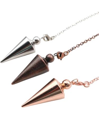 Faderr W nschelruten Pendulum - Spiritual Reiki Copper Cone for Fortune Telling & Healing | International Shipping - Buy Online on GoSupps.com