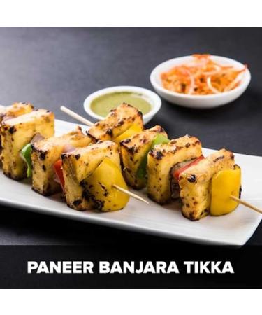 EL The Cook Chicken Banjara Kebab Marinade | Smoky & Spicy Indian Spice Seasoning Paste/Rub for Poultry Grill/BBQ | Simply coat Meat & cook | Vegetarian Gluten Free | 50g 5 Pack - Buy Online on GoSupps.com