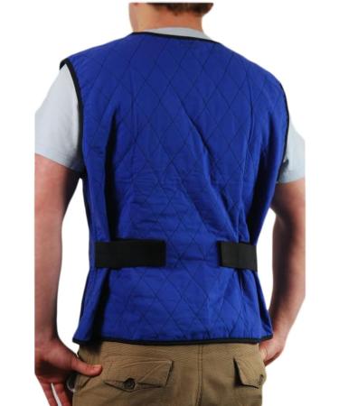Aqua Coolkeeper Cooling Vest - Pacific Blue | Sizes S-4XL | Stay Cool Anywhere! - Buy Online on GoSupps.com