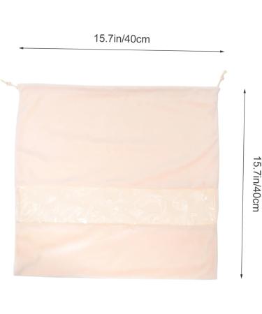 Healeved 3 Pcs Hair Dryer Storage Bag Toiletry Travel Bag Travel Hair Dryer Cosmetics Travel Bag Beige Suede 40x40cmx3pcs Beigex3pcs - Buy Online on GoSupps.com